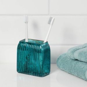 Threshold Glass Toothbrush Holder